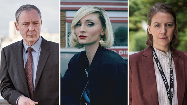 John Simm, Sophie Turner and Gemma Whelan