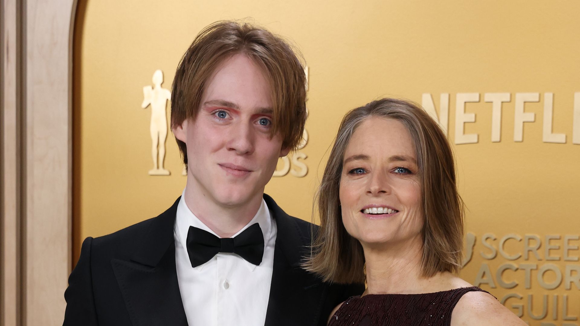 Jodie Foster’s lookalike son Charlie makes rare appearance at star-studded awards