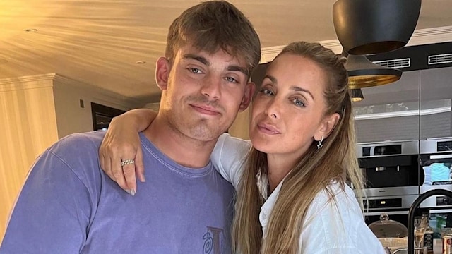 louise redknapp and son charley 