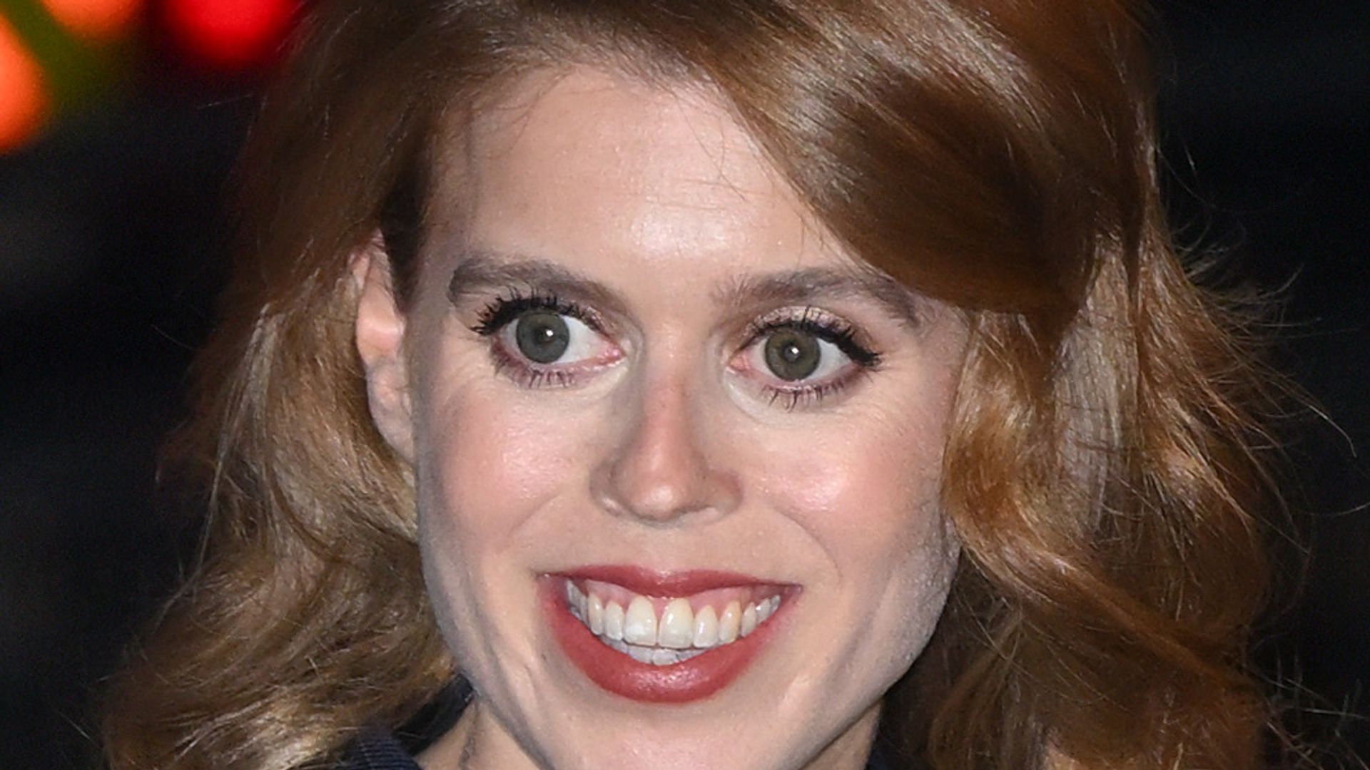 Princess Beatrice glows in new bump-friendly dress on glam night out