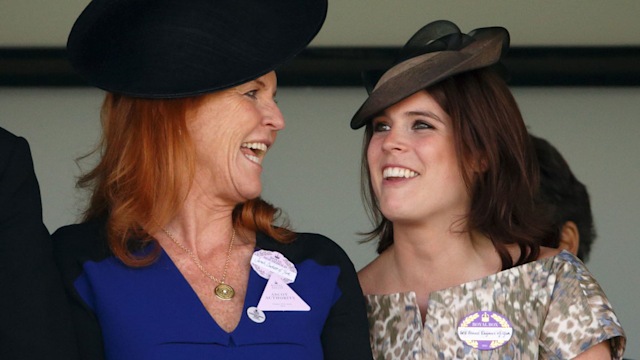 sarah ferguson princess eugenie baby photos