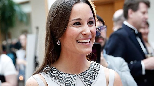 pippa middleton pink dress