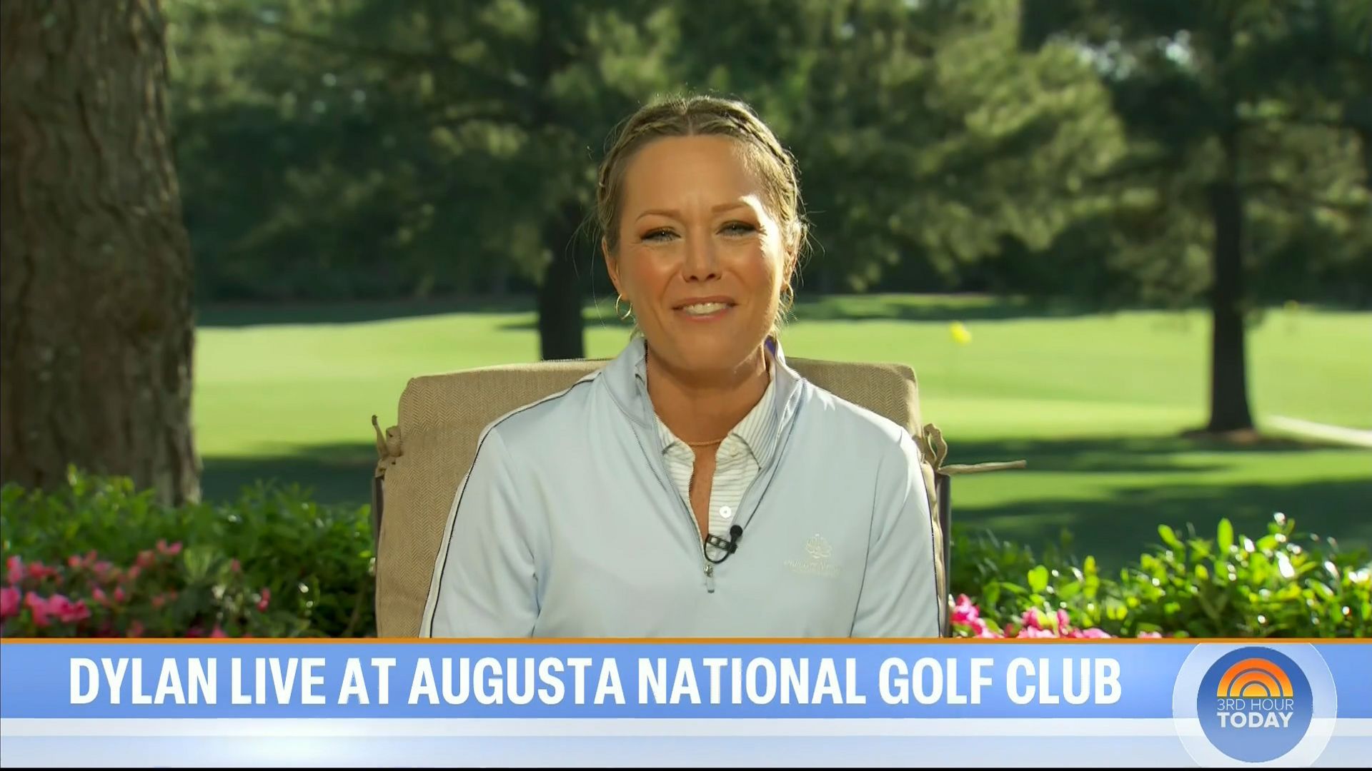 Dylan Dreyer live at Augusta National Golf Club