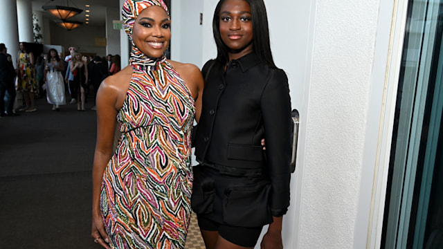 Gabrielle Union's youngest daughter steals the limelight as mom and sister Zaya dress up