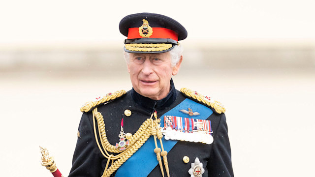 King Charles inspects the 200th Royal Military Academy Sandhurst's Sovereign's Parade