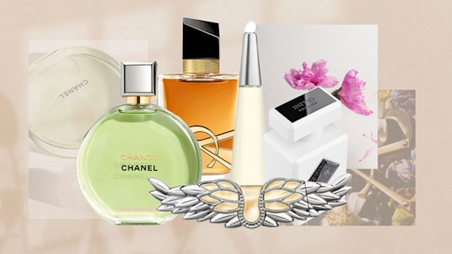 Picture of perfume bottles
