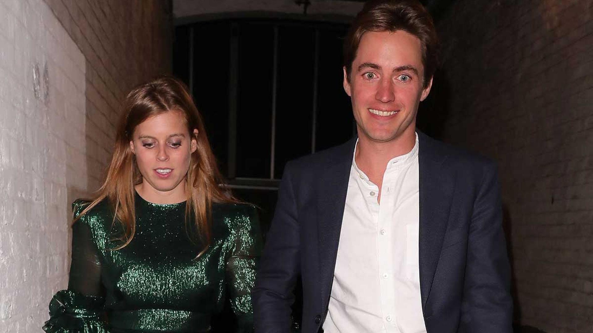 princess beatrice first appearance since engagement