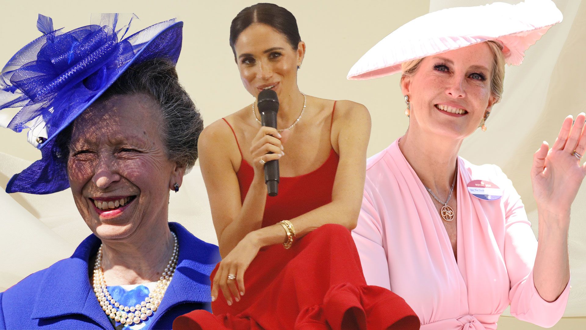 Royal Style Watch: from Meghan Markle's bold red gown to Duchess Sophie's garden party chic