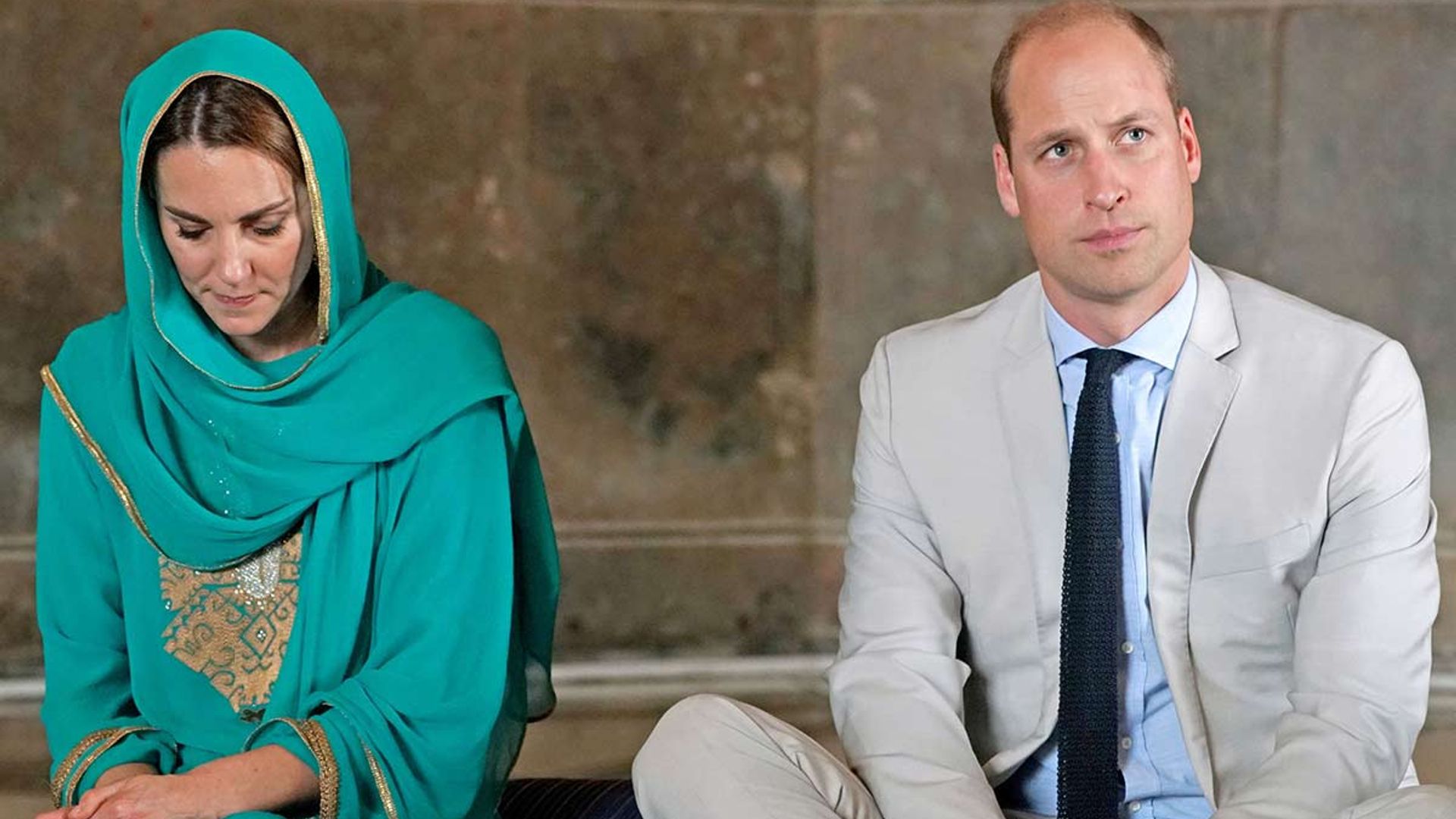 prince william kate pakistan mosque