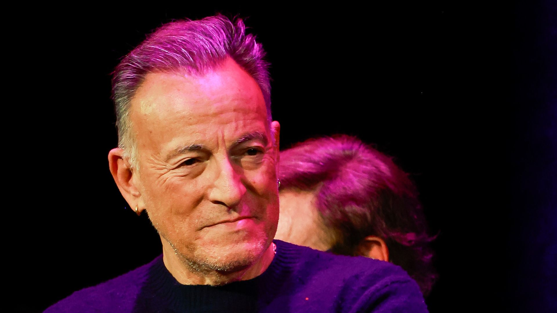 Bruce Springsteen attends the "Love For The Holidays" concert at Town Hall on November 30, 2023 in New York City
