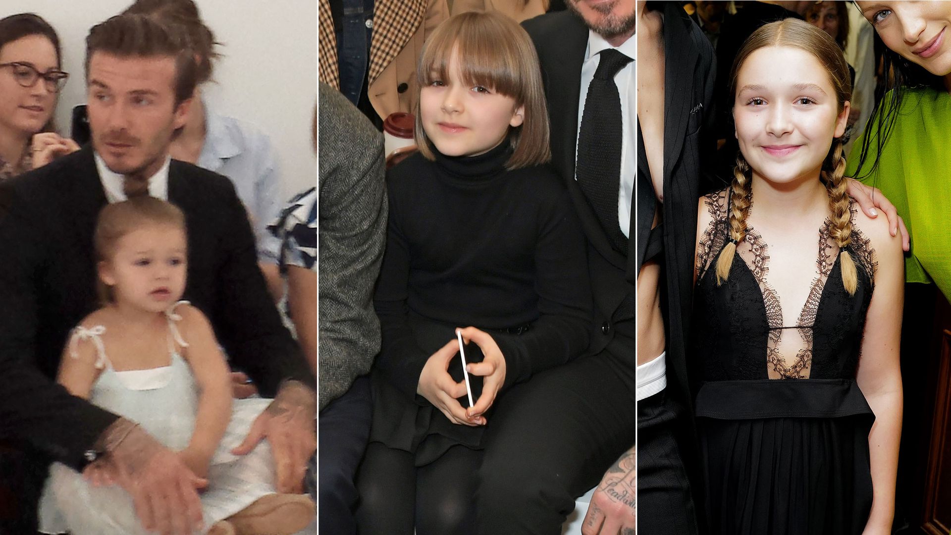 David, Victoria Beckham's daughter Harper looks all grown up