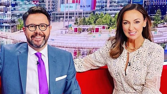 Jon Kay and Sally Nugent on BBC Breakfast