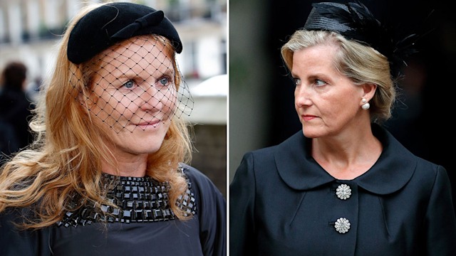 sophie wessex sarah ferguson funeral