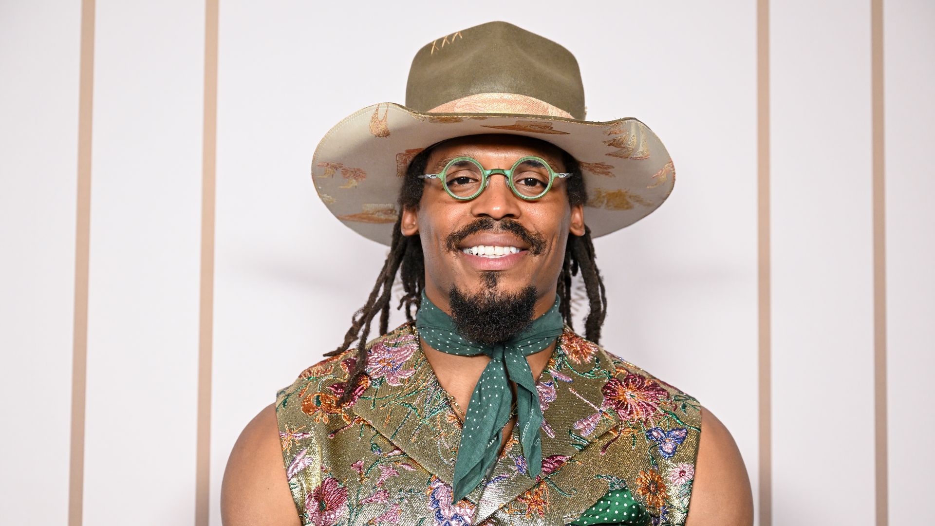 photo of cam newton at bet awards 2025