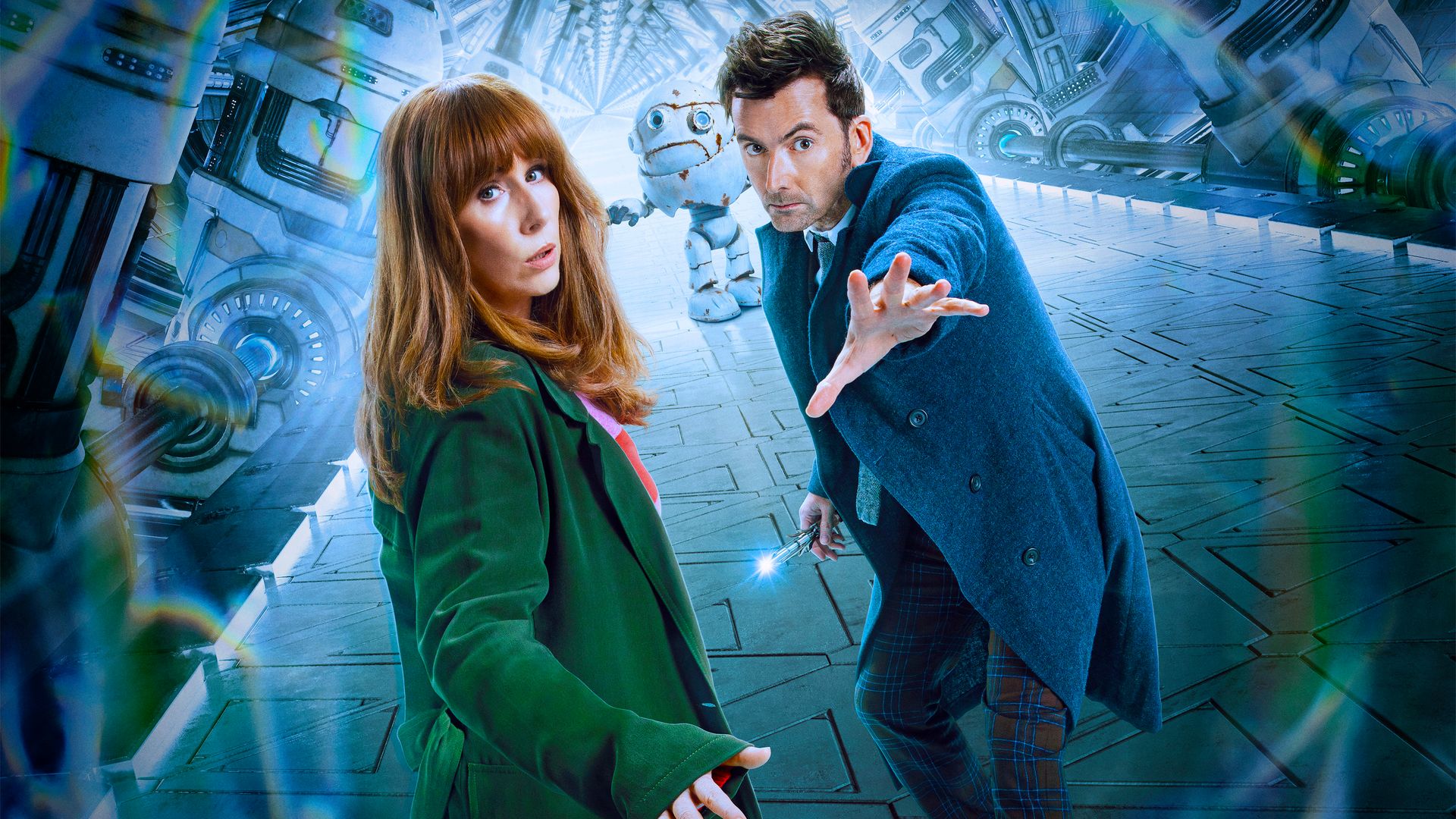 David Tennant and Catherine Tate in Doctor Who 60th Anniversary Specials
