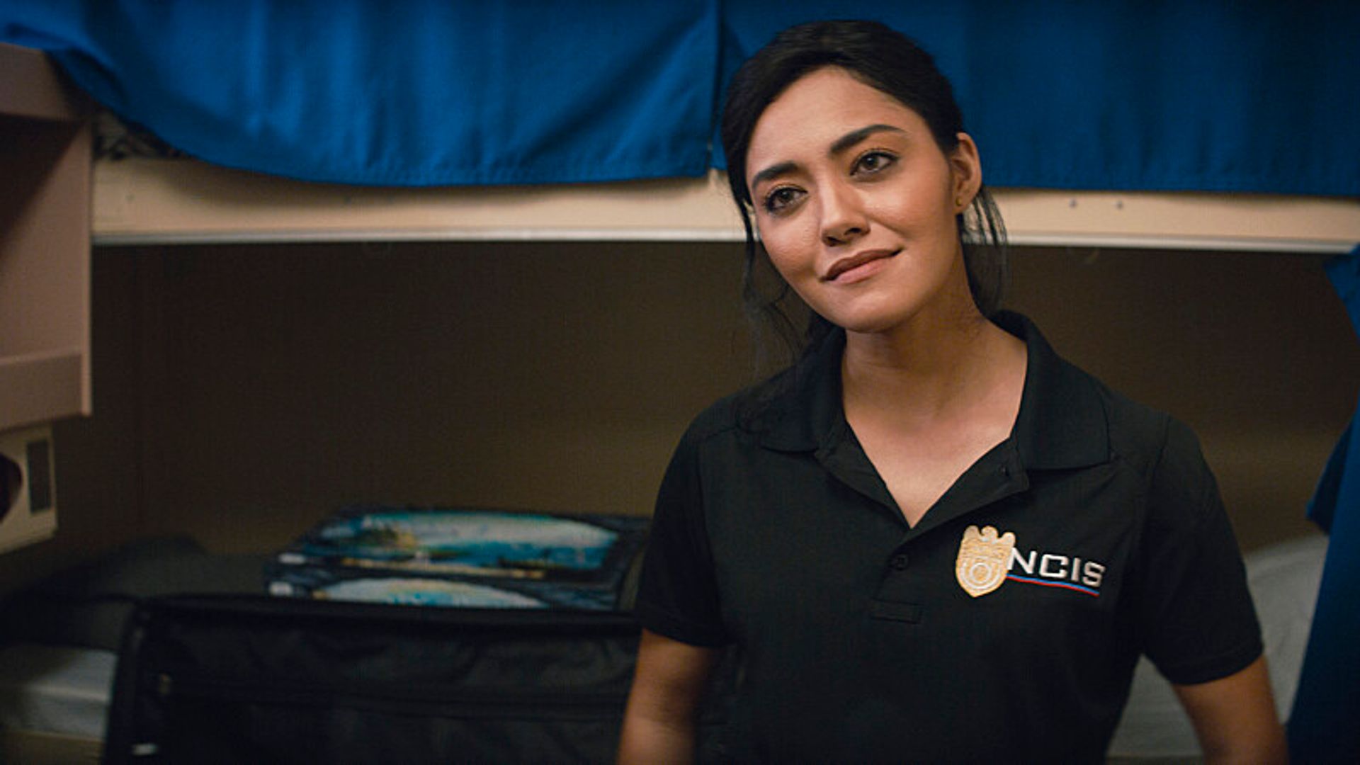 Yasmine Al-Bustami plays Lucy Tara in NCIS: Hawai'i