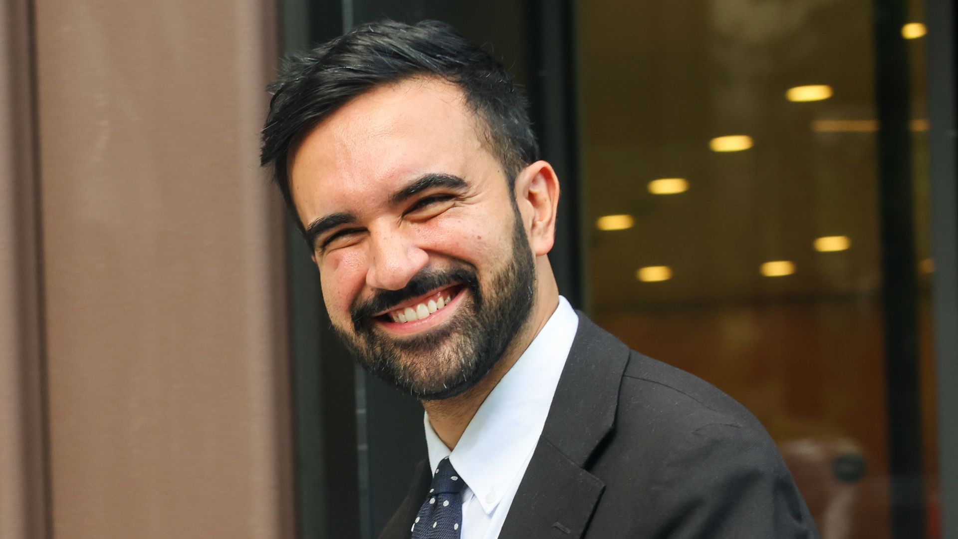 Democratic socialist candidate Zohran Mamdani, who won the Democratic primary for mayor of New York City, attends an endorsement event from the union DC 37 on July 15, 2025, in New York City. Weeks after Mamdani won the Democratic primary for mayor, various wealthy interest groups have begun to mobilize against the 33-year-old state assemblyman. Mamdani has vowed to freeze rent hikes for a year, make buses free, and increase taxes on wealthy New Yorkers. Former Gov. Andrew Cuomo announced Monday that he will continue his run for New York City mayor after losing to Zohran Mamdani in last month's Democratic primary.