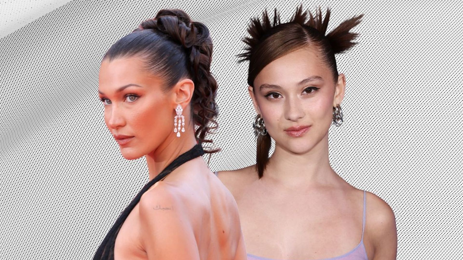 Lola Tung and Bella Hadid header image