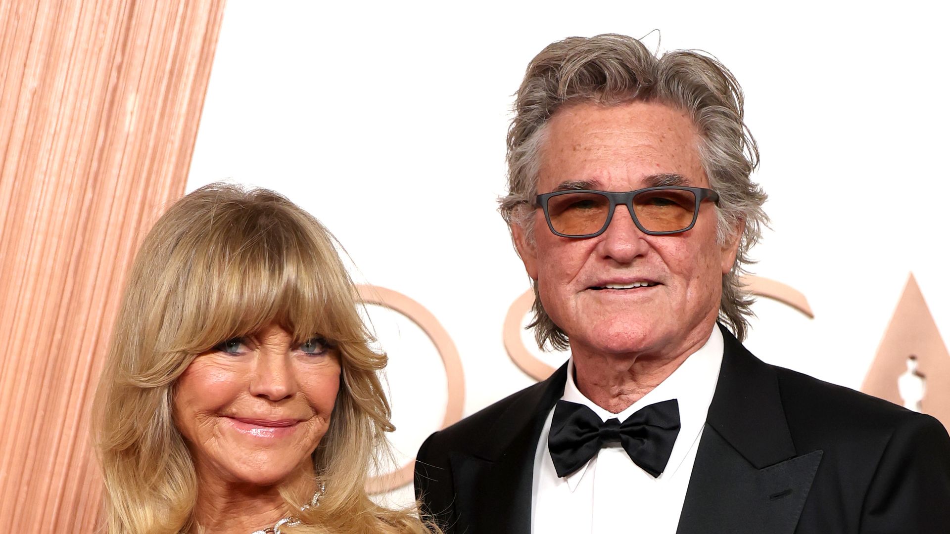 Goldie Hawn and Kurt Russell attend the 97th Annual Oscars at Dolby Theatre on March 02, 2025 in Hollywood, California.