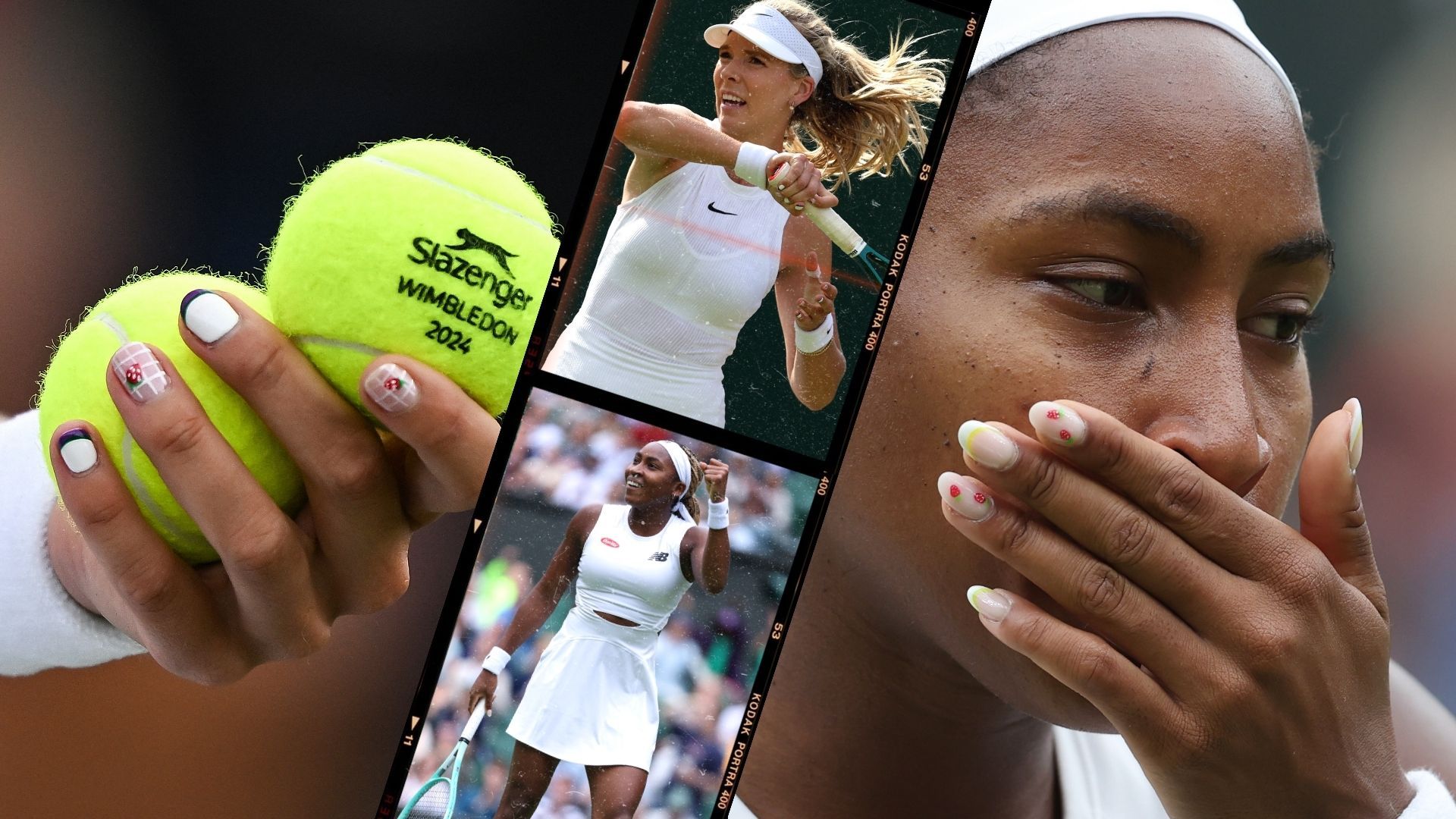 Katie Boulter and Coco Gauff: Dropping the Cutest Wimbledon-Themed strawberry Manicures