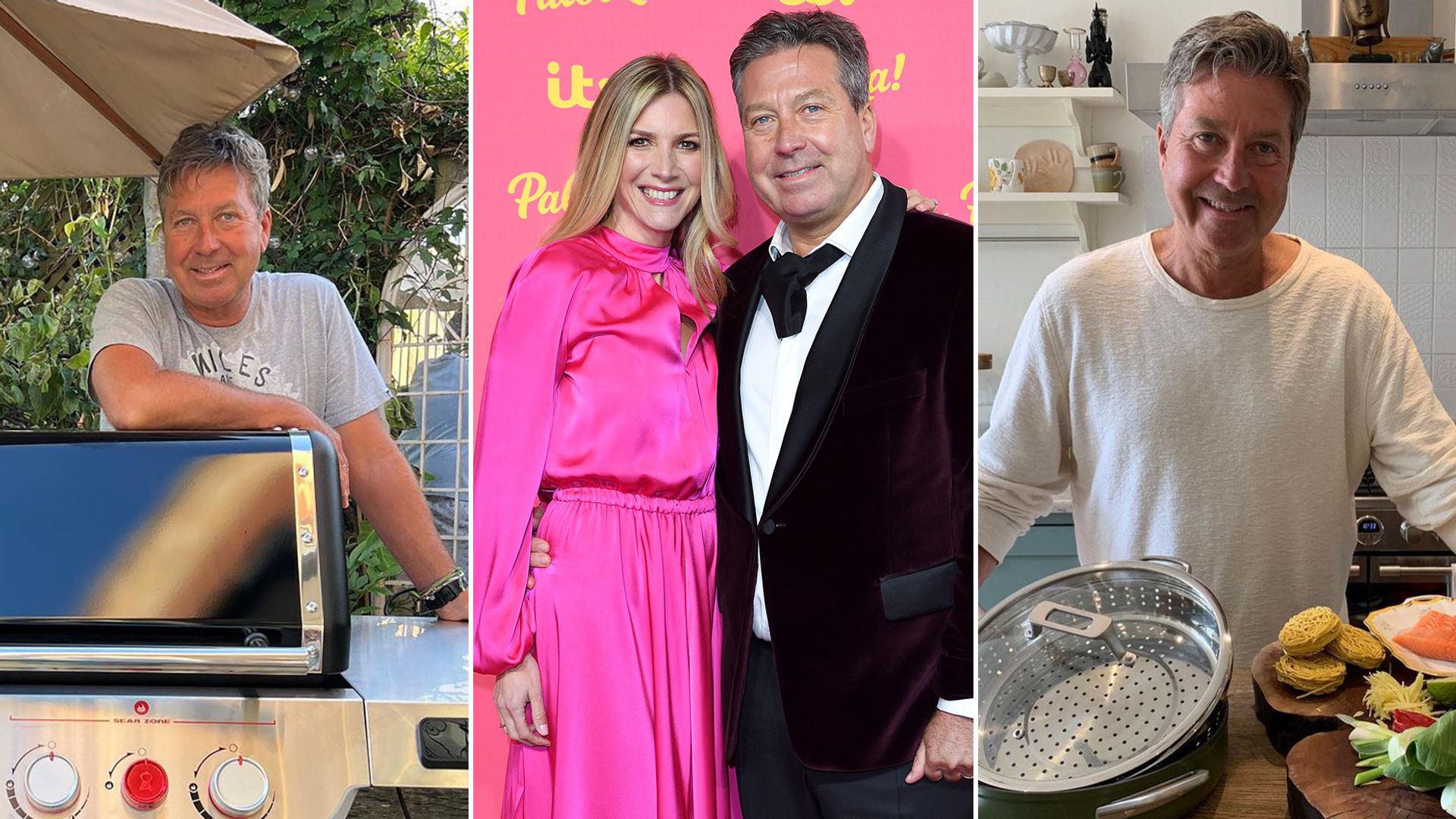 John Torode's home with wife Lisa Faulkner has the perfect chef's kitchen