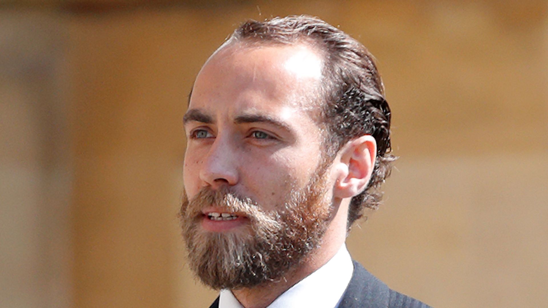 James Middleton and Prince Harry and Meghan Markle's wedding