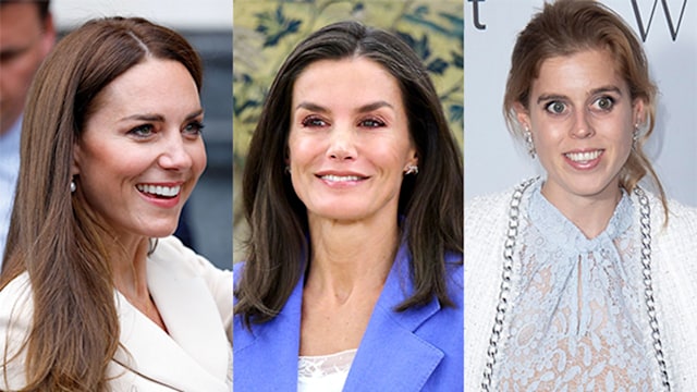 Kate Middleton, Queen Letizia and Princess Beatrice 