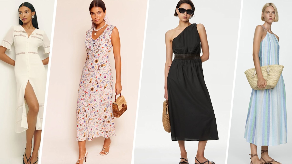 16 midi dresses you'll want to wear this summer and in the new season ...