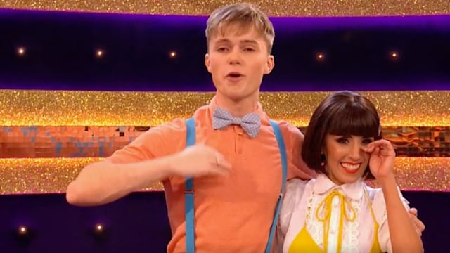 hrvy strictly janette cry