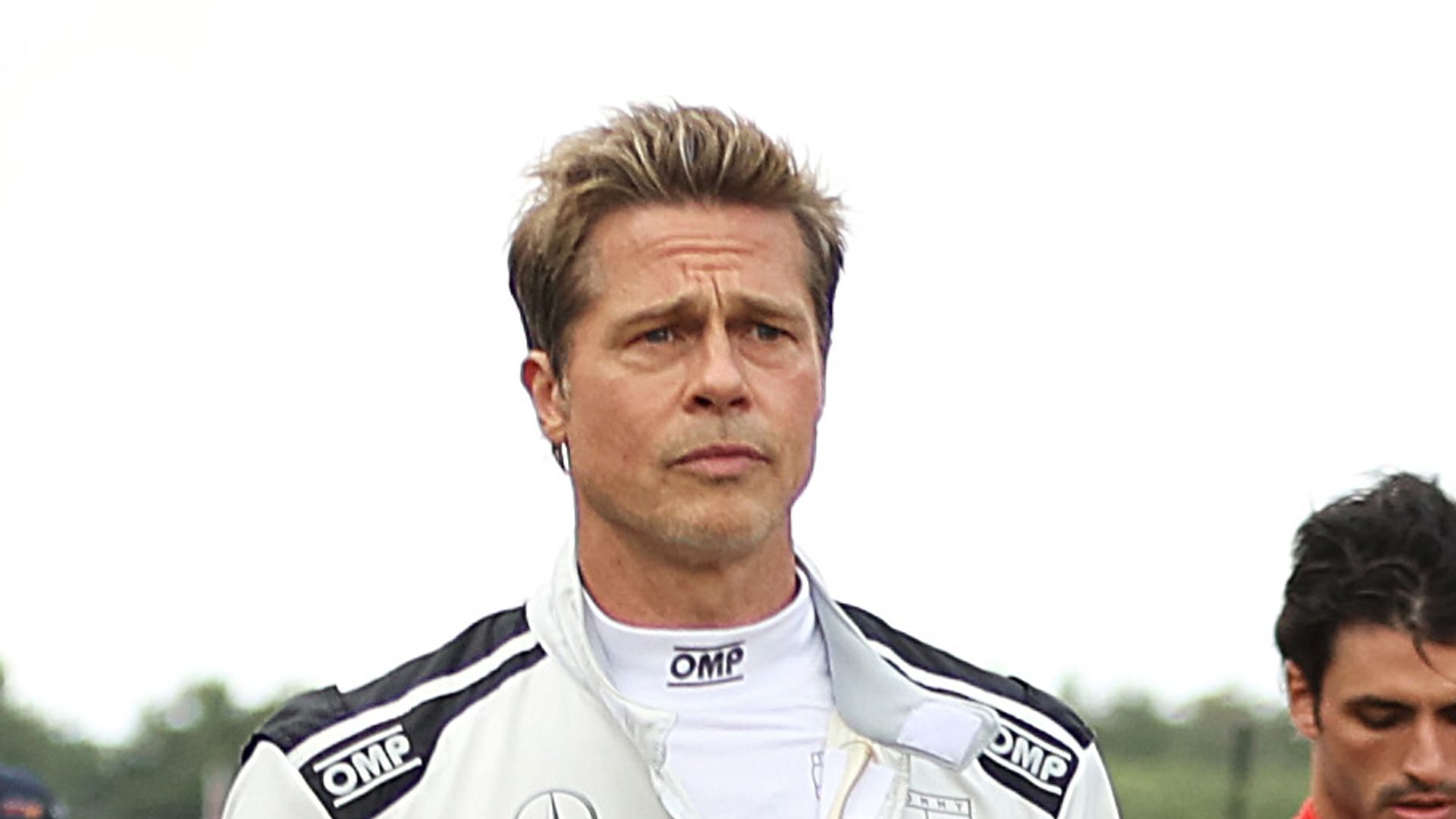 Brad Pitt, 59, turns heads at Formula 1 Grand Prix track