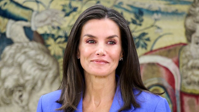 Queen Letizia of Spain attends several audiences at the Zarzuela Palace on July 17, 2024 in Madrid, Spain. (Photo by Carlos Alvarez/Getty Images)