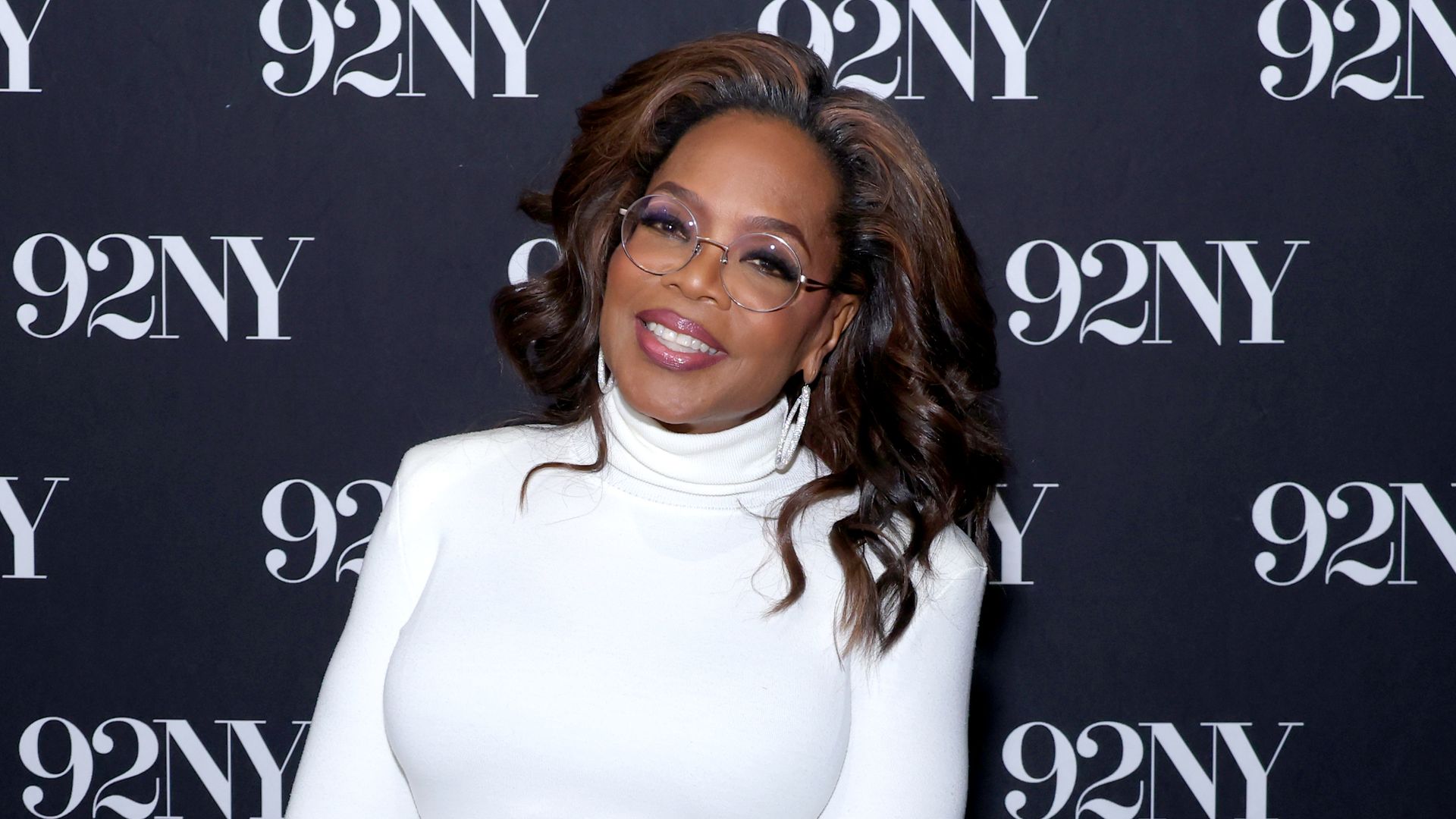oprah winfrey white dress
