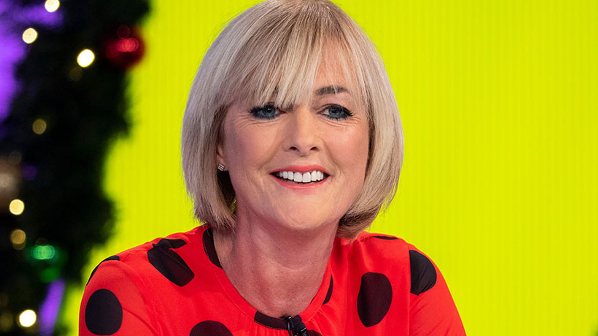 jane moore red spotted top loose women