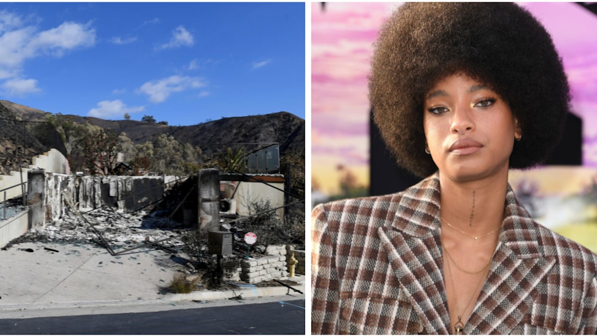 Willow Smith’s heartbreak as Malibu home is burned down in devastating Los Angeles wildfires