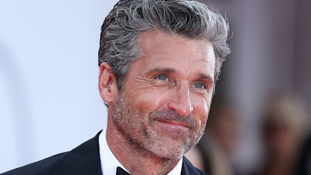 Patrick Dempsey attends a red carpet for the movie "Ferrari" at the 80th Venice International Film Festival on August 31, 2023 in Venice, Italy. (Photo by Maria Moratti/Getty Images)