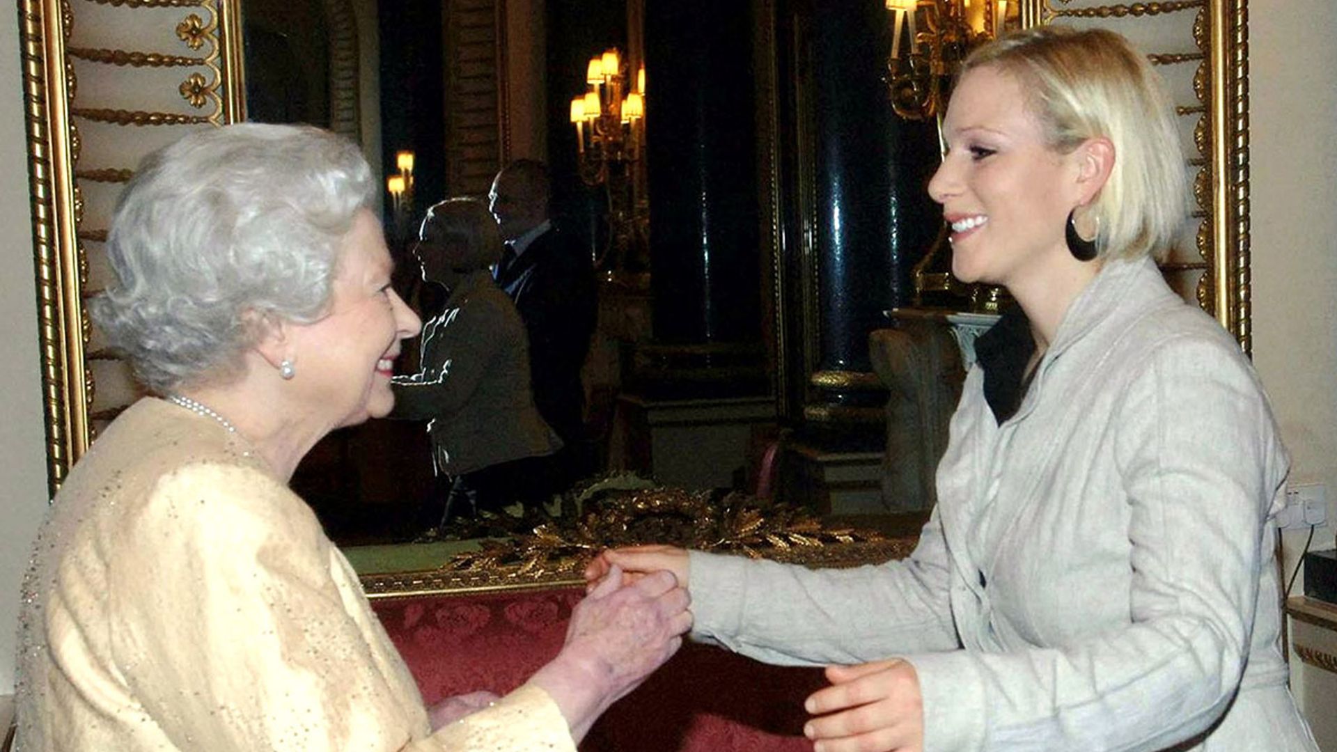 zara tindall and the queen