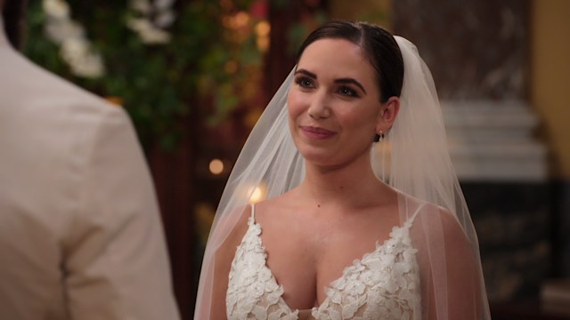 Sabrina at her wedding on Love Is Blind: UK