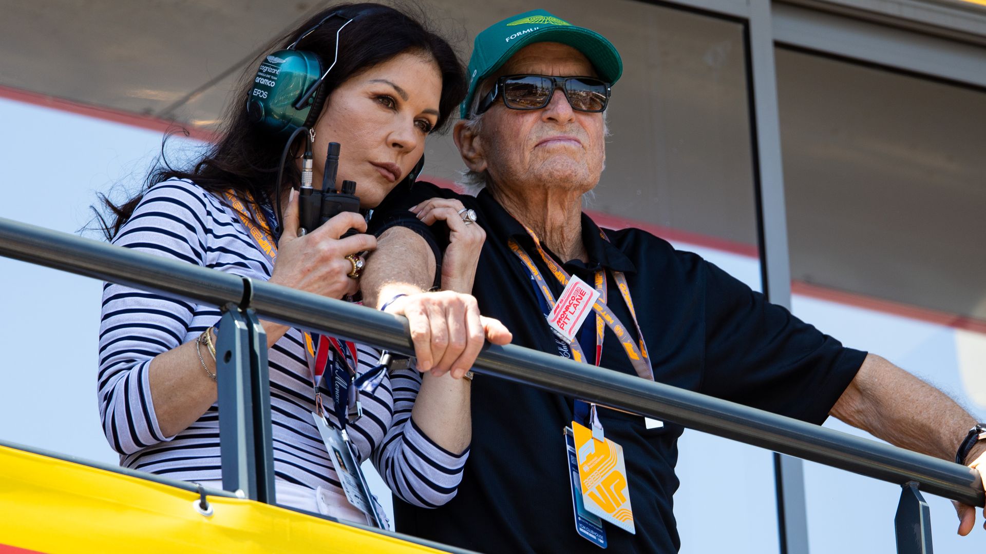 Michael Douglas, 78 and wife Catherine Zeta-Jones, 53, turn heads at Monaco Grand Prix