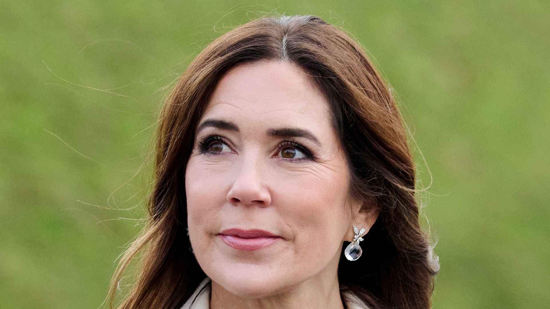 Queen Mary rocks bridal white top in new celebratory portrait