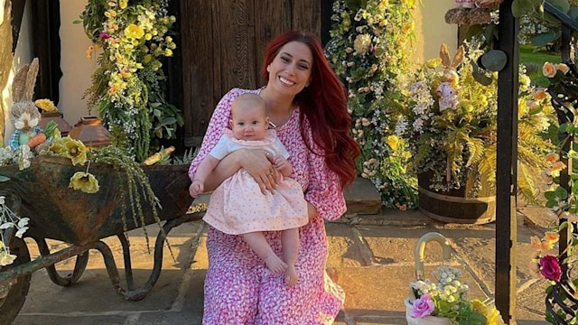stacey solomon reveals meaningful details of daughters wedding outfit