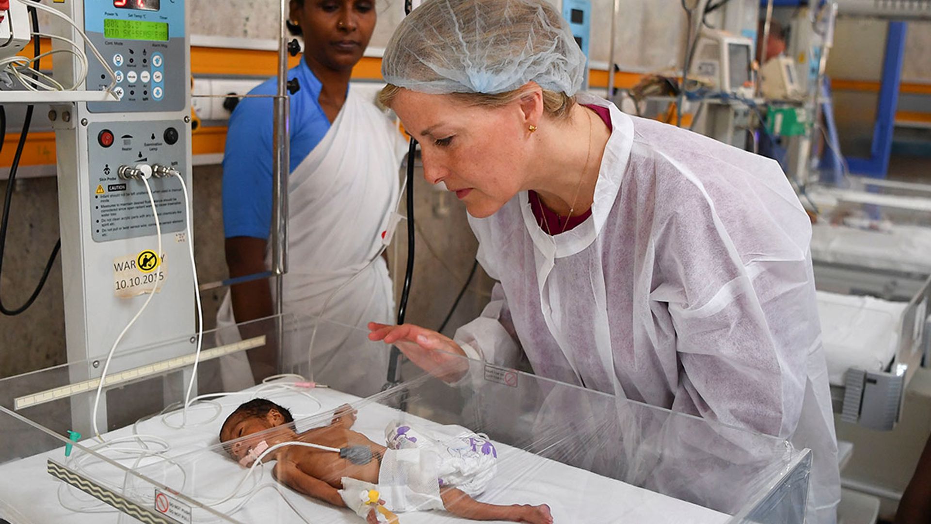 sophie wessex and premature baby india