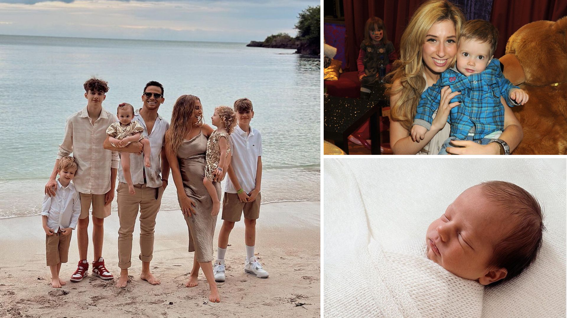 Stacey Solomon with her five kids