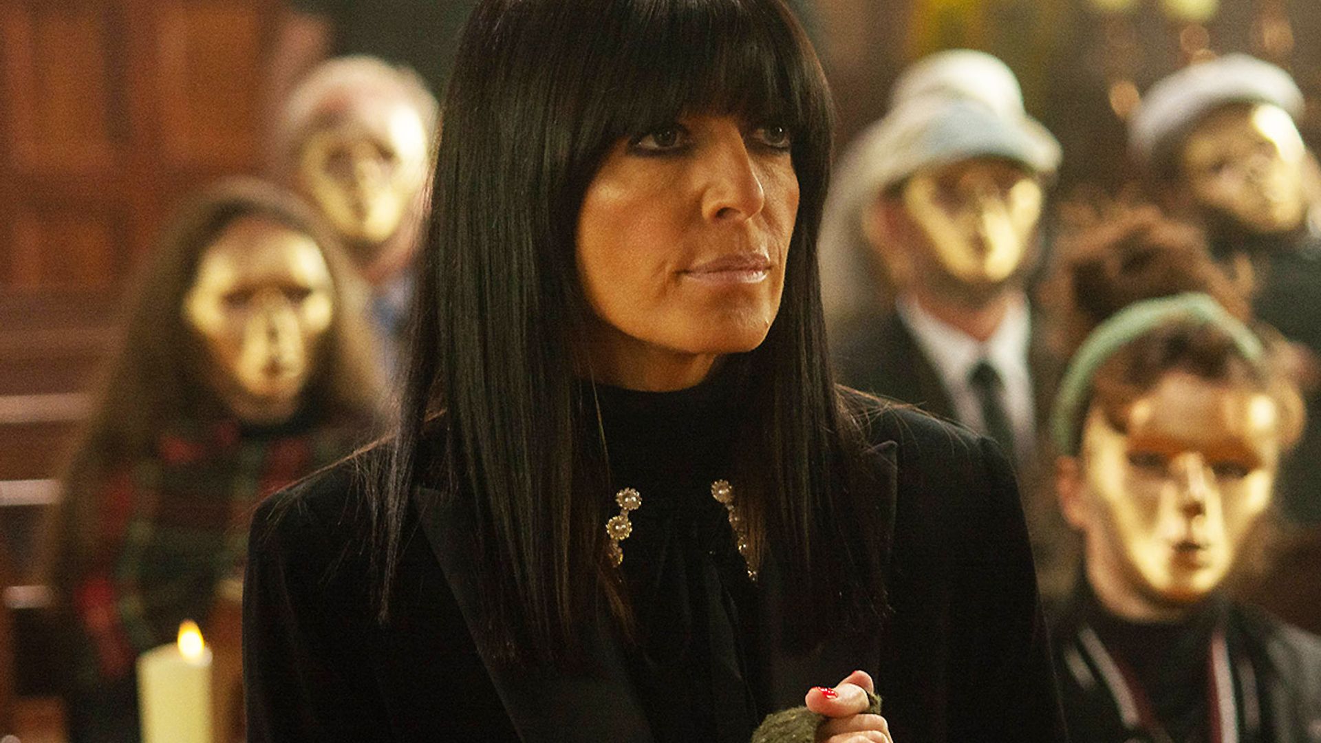 Claudia Winkleman wears surprising Marks & Spencer blazer on The Traitors - see photo