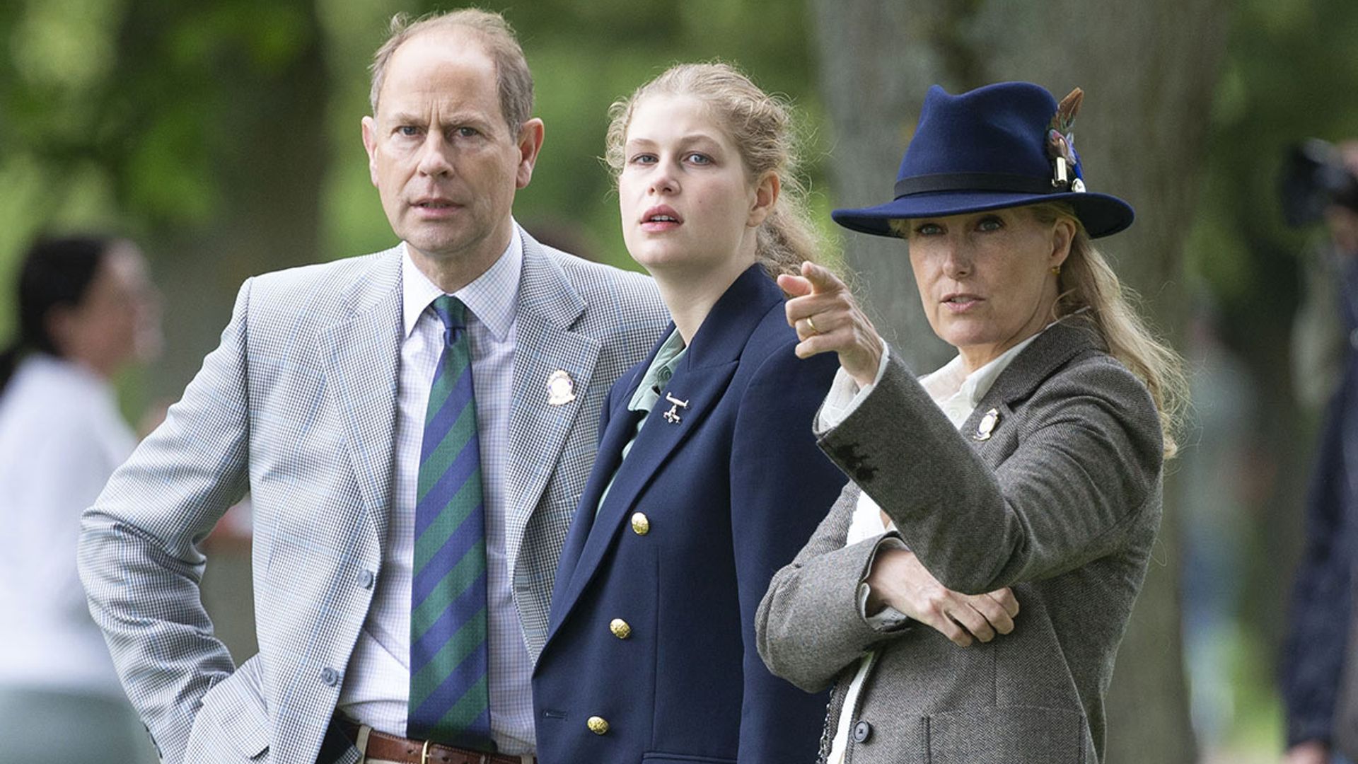 prince edward sophie wessex lady louise windsor horse show