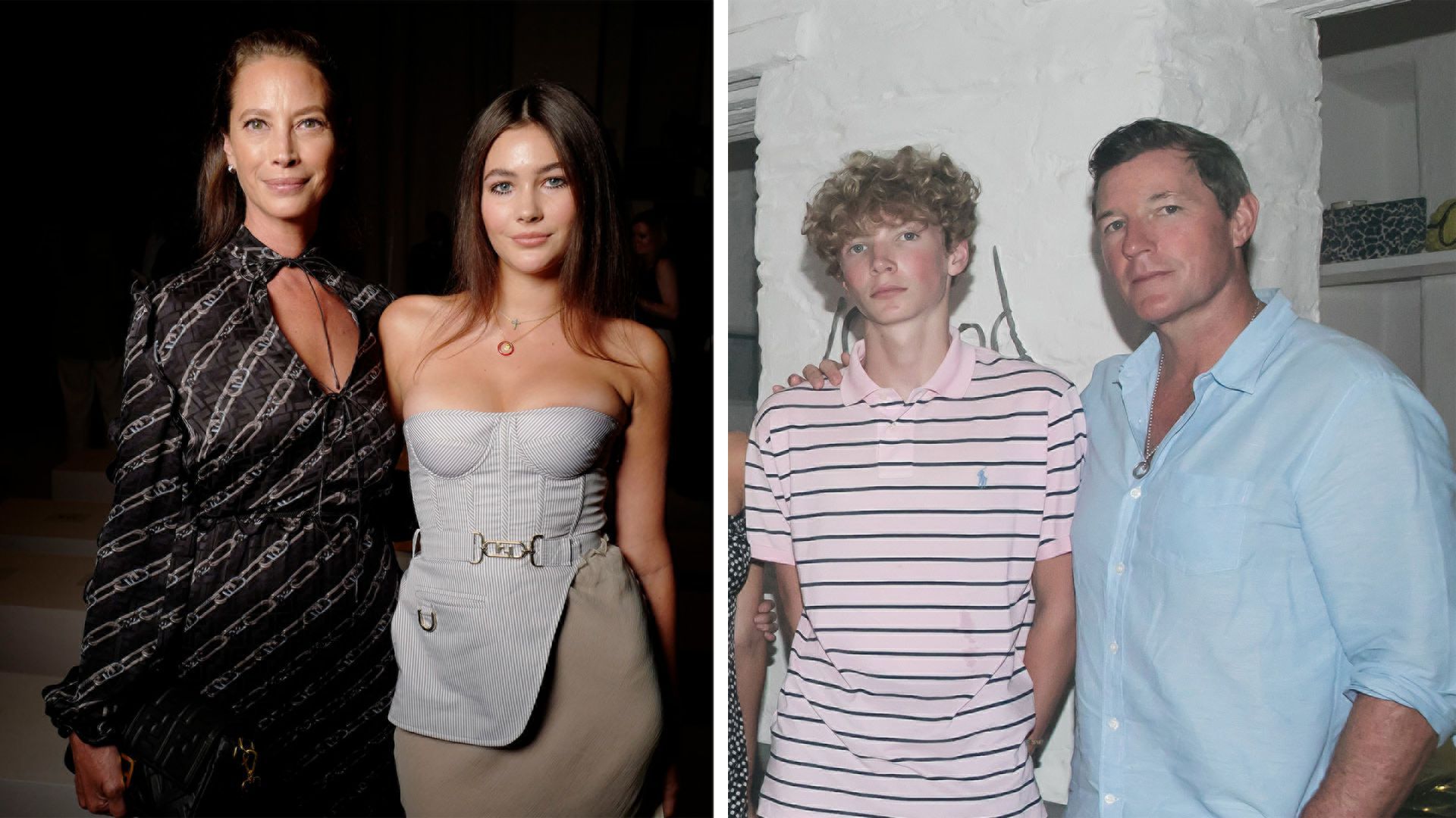 Meet Christy Turlington's lookalike daughter and son - Grace and Finn