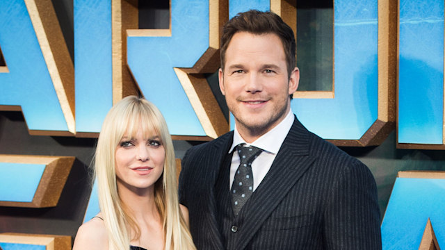Chris Pratt and Anna Faris 
