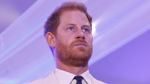 Prince Harry in a white suit