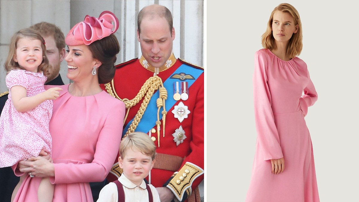 Loved Kate Middleton’s pink Alexander McQueen dress? M&S just dropped a ...