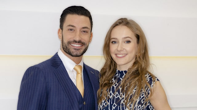 Giovanni Pernice standing with Rose Ayling-Ellis