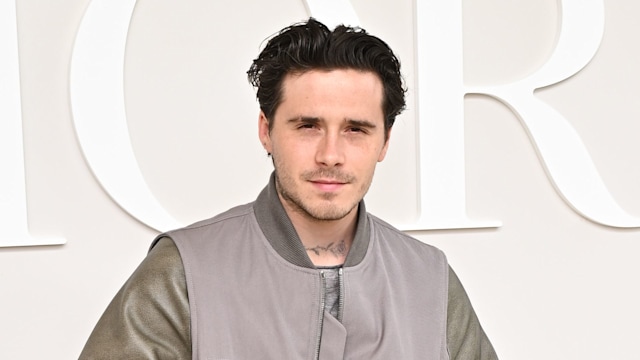 Brooklyn Beckham attends the Dior Homme Menswear Spring/Summer 2025 show as part of Paris Fashion Week on June 21, 2024 in Paris, France. 